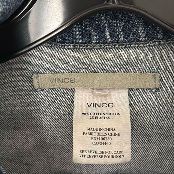 Vince Jean Jacket size Medium - Picture 2 of 4